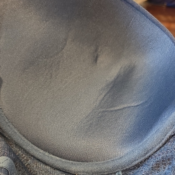 (J15) DAISY Fuentes Lace Blue Bra SZ 42D - Picture 6 of 8